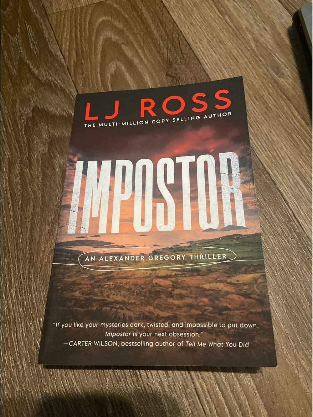Impostor by LJ Ross - An Alexander Gregory Thriller Paperback Book